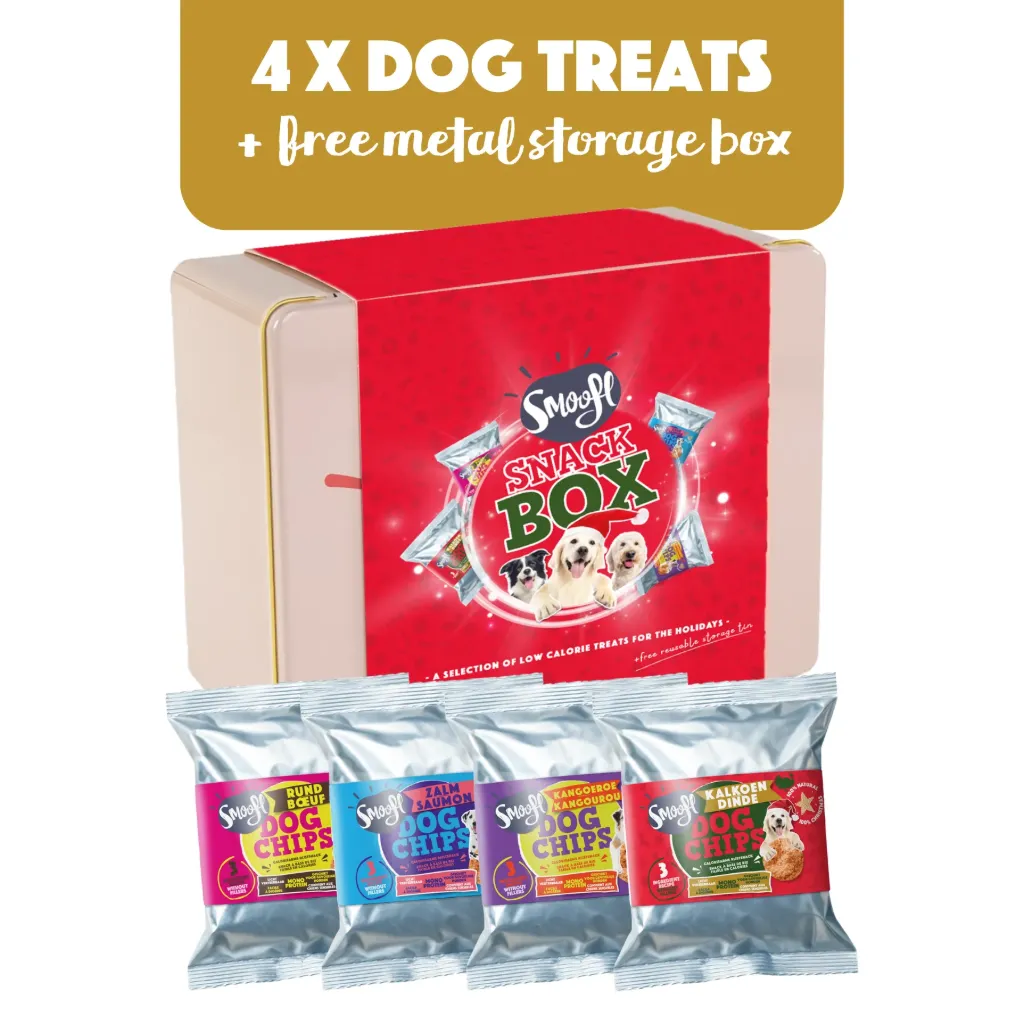 [S6010] Dog Chips Christmas Box